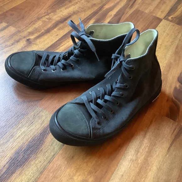 SeaVees Size men’s 9.5 Army Issue gray suede leather lace up shoes - Picture 10 of 11